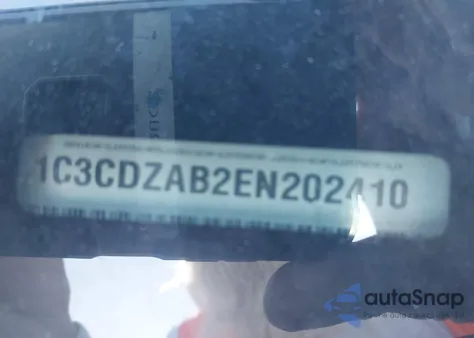 2014 Dodge Avenger Se z USA, uszkodzony, nr VIN 1C3CDZAB2EN202410